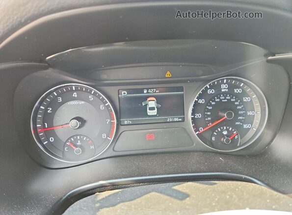 3KPF44AC4RE839006 2024 KIA FORTE White Սարքավորումների վահանակի տեսք