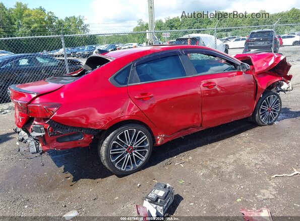 3KPF44AC5LE248836 2020 KIA FORTE Red Tył prawy