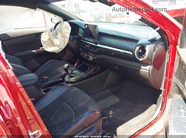 3KPF44AC5LE248836 2020 KIA FORTE Red Widok wnętrza z przodu