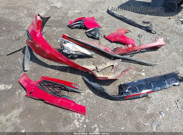 3KPF44AC5LE248836 2020 KIA FORTE Red Widok deski rozdzielczej