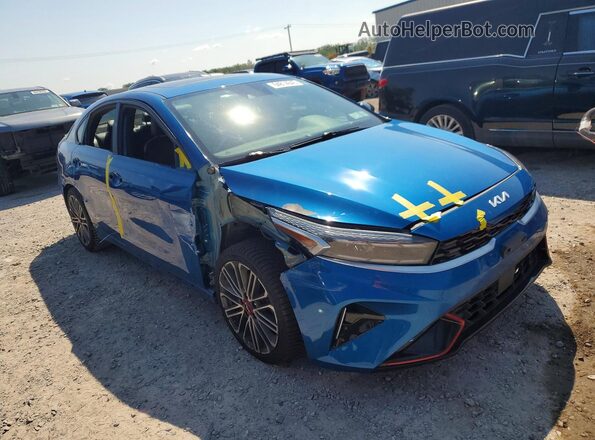 3KPF44AC5NE430166 2022 KIA FORTE Blue Առջևի աջ