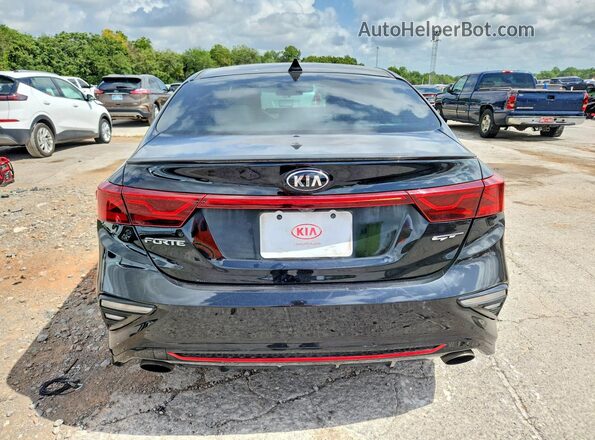 3KPF44AC6LE153847 2020 KIA FORTE Black Rear view