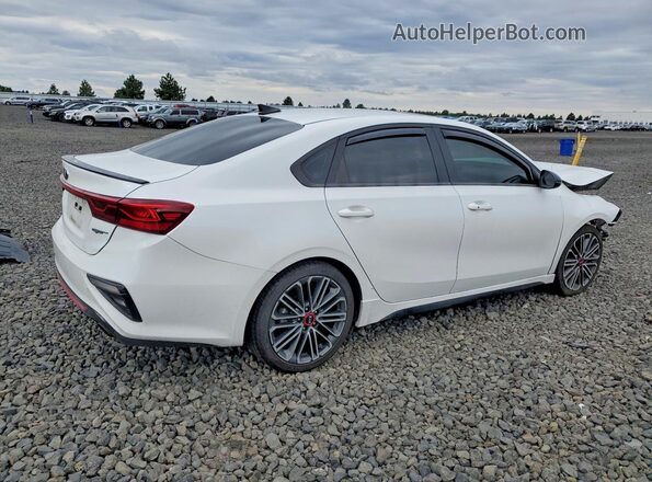 3KPF44AC7ME376867 2021 KIA FORTE White Tył prawy