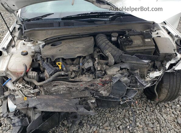 3KPF44AC7ME376867 2021 KIA FORTE White Widok wnętrza z tyłu