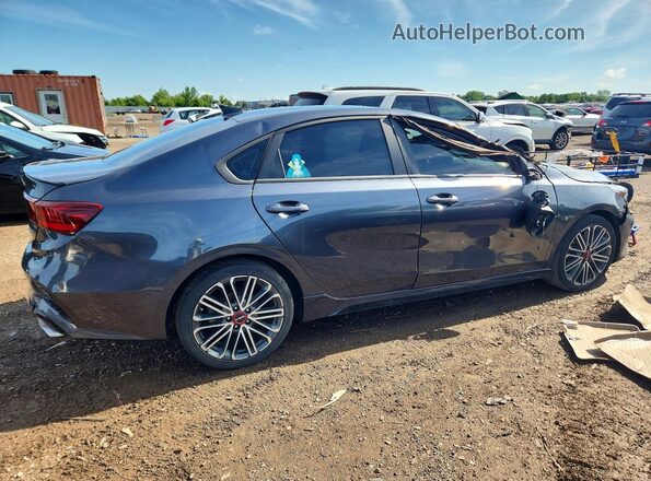 3KPF44AC7NE493897 2022 KIA FORTE Charcoal Tył prawy