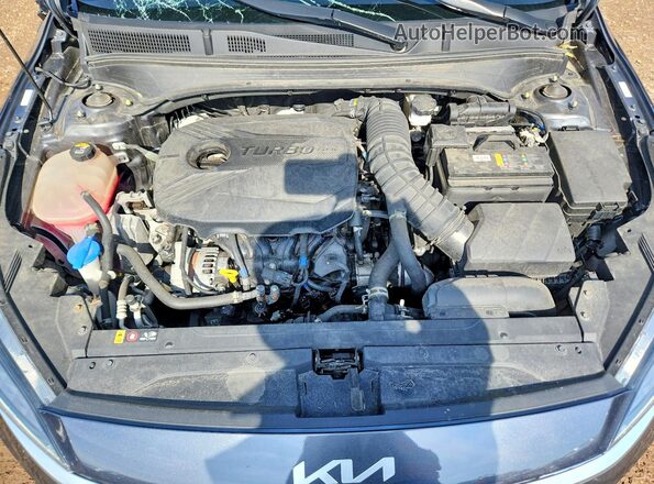 3KPF44AC7NE493897 2022 KIA FORTE Charcoal Widok wnętrza z tyłu