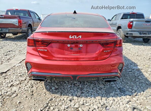 3KPF44AC7PE550134 2023 KIA FORTE Red Widok z tyłu