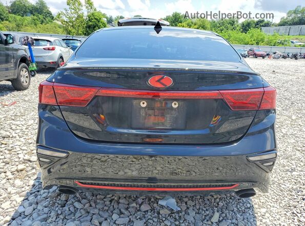 3KPF44AC8LE172531 2020 KIA FORTE Black Widok z tyłu