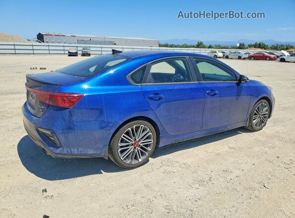 3KPF44AC8LE253710 2020 KIA FORTE Blue Rear right