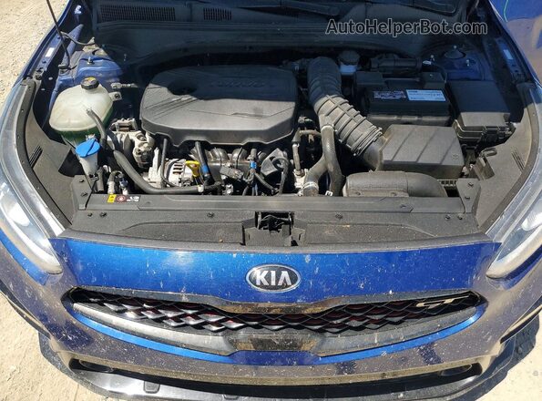 3KPF44AC8LE253710 2020 KIA FORTE Blue Rear interior view