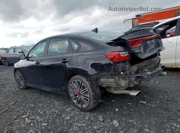 3KPF44AC8ME299149 2021 KIA FORTE Черный Задняя левая четверть