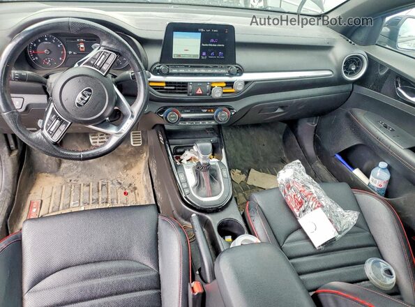 3KPF44AC8ME299149 2021 KIA FORTE Черный Вид панели приборов