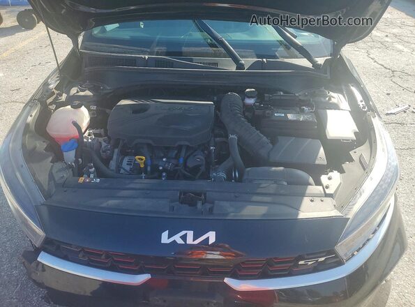 3KPF44AC8PE590206 2023 KIA FORTE Black Widok wnętrza z tyłu