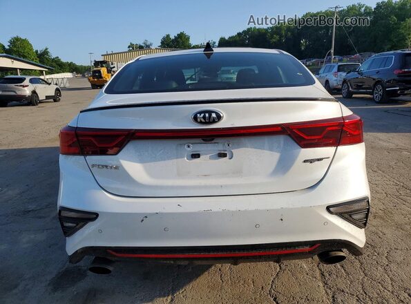 3KPF44AC9ME292937 2021 KIA FORTE White Հետևի տեսք