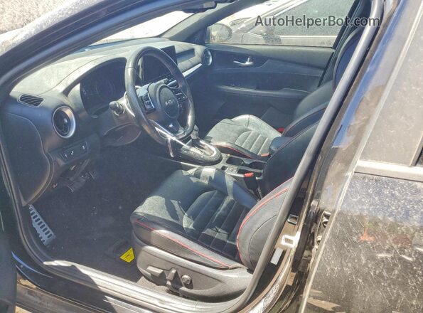 3KPF44AC9PE533058 2023 KIA FORTE Black წინა სალონის ხედი