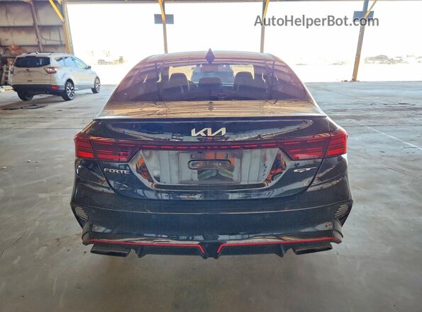 3KPF44AC9PE533058 2023 KIA FORTE Black უკანა ხედი