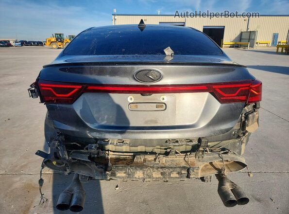 3KPF44ACXME270817 2021 KIA FORTE Charcoal Vista trasera