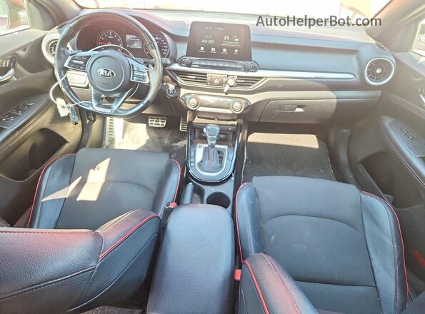3KPF44ACXME277864 2021 KIA FORTE Оранжевый Вид панели приборов