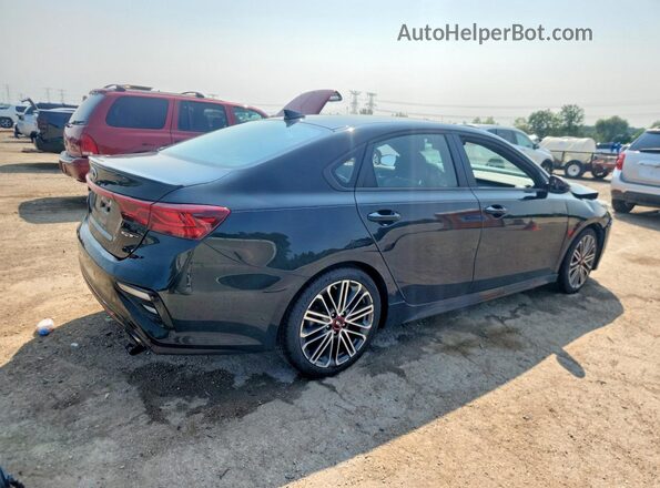 3KPF44ACXME378533 2021 KIA FORTE Black Tył prawy