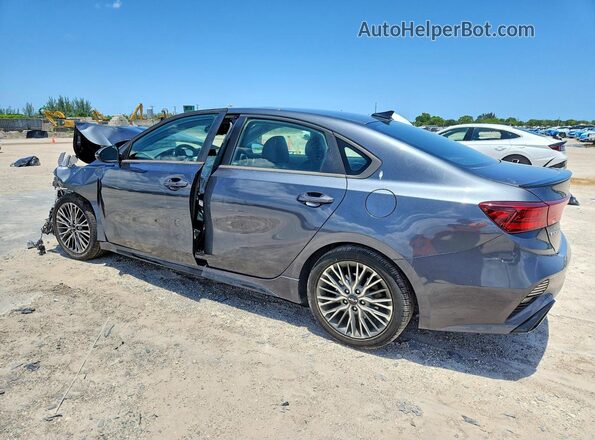 3KPF54AD0NE427424 2022 KIA FORTE Gray Trasero izquierdo