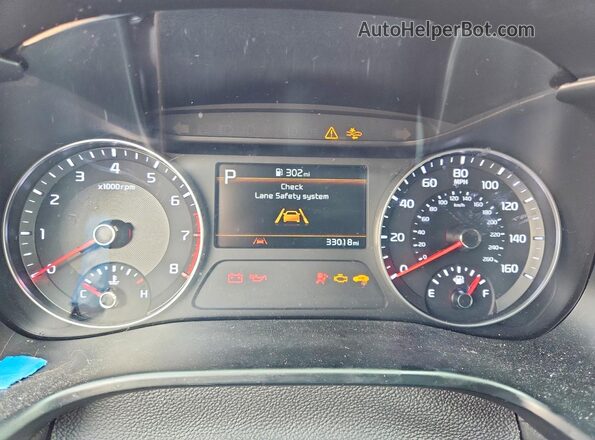 3KPF54AD0PE540888 2023 KIA FORTE White Вид щитка приладів
