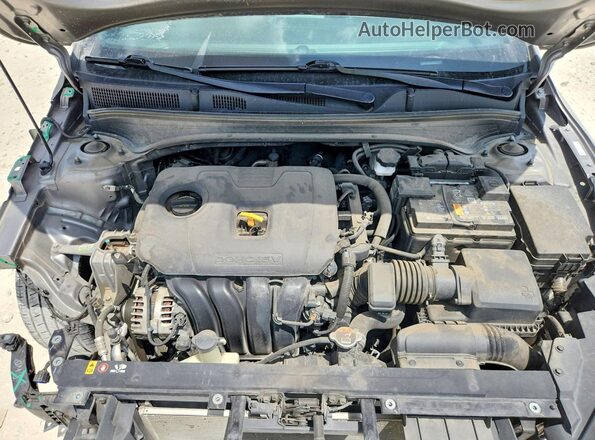 3KPF54AD0PE578041 2023 KIA FORTE Gray Вид задньої частини салону