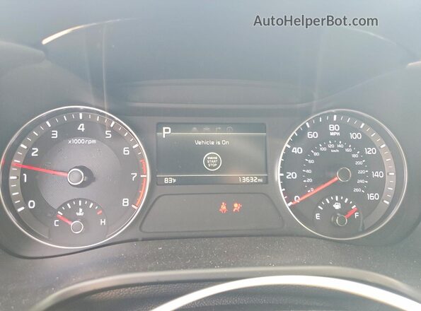 3KPF54AD0PE668385 2023 KIA FORTE Черный Вид щитка приборов