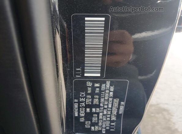 3KPF54AD0PE668385 2023 KIA FORTE Черный Вид подкапотного пространства