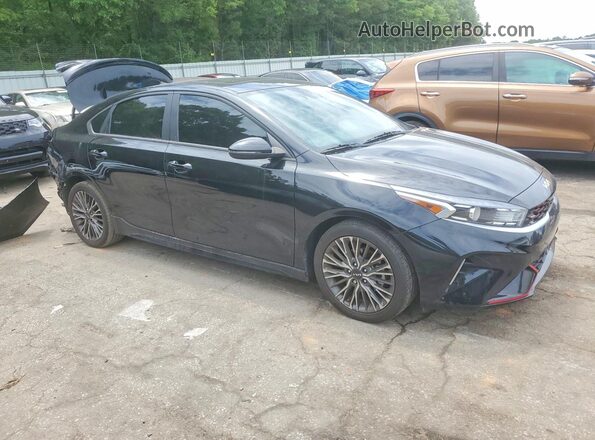 3KPF54AD0PE673604 2023 KIA FORTE Black Передня права чверть