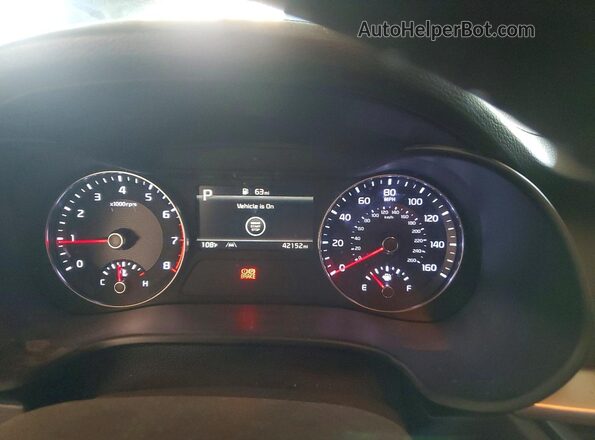 3KPF54AD0RE766447 2024 KIA FORTE Угольный Вид щитка приборов