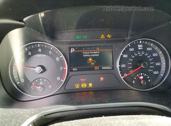 3KPF54AD0RE772409 2024 KIA FORTE Black Vista del cuadro de instrumentos