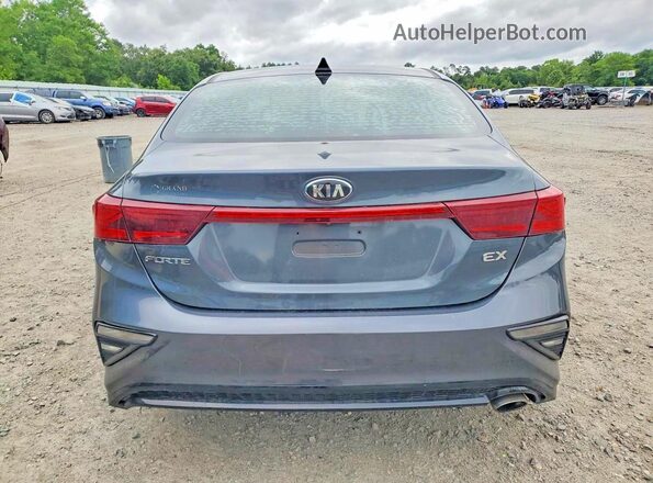 3KPF54AD1KE025696 2019 KIA FORTE Синий Вид сзади