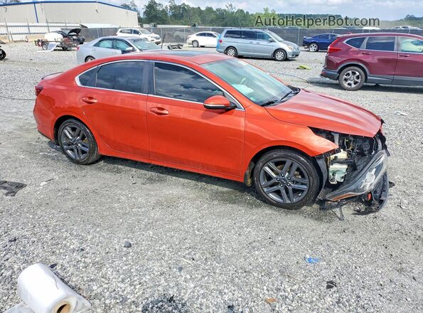 3KPF54AD1KE087339 2019 KIA FORTE Orange Przód prawy