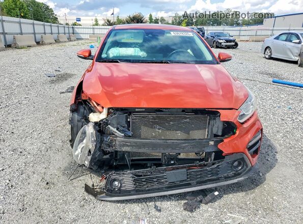 3KPF54AD1KE087339 2019 KIA FORTE Orange Widok z przodu