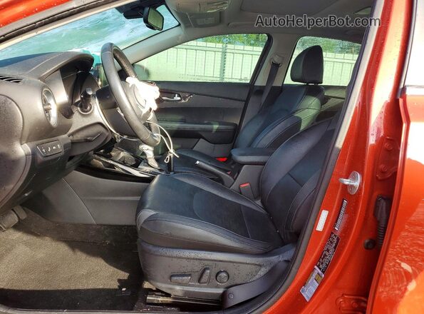 3KPF54AD1KE087339 2019 KIA FORTE Orange Widok wnętrza z przodu