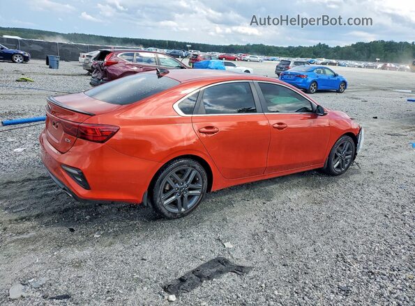 3KPF54AD1KE087339 2019 KIA FORTE Orange Tył prawy