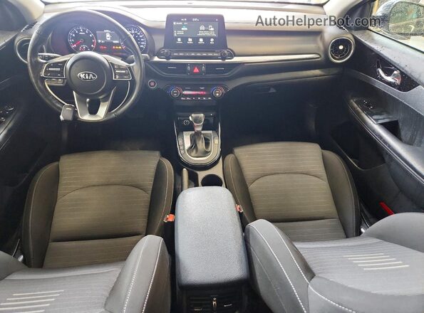 3KPF54AD1LE249746 2020 KIA FORTE Charcoal Вид панелі приладів