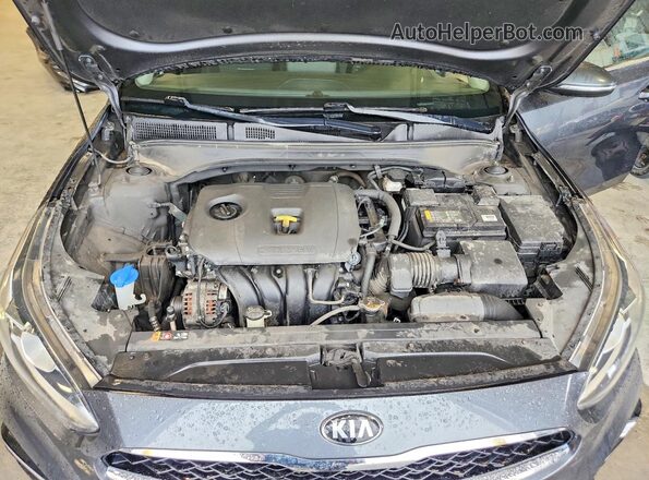3KPF54AD1LE249746 2020 KIA FORTE Charcoal Вид задньої частини салону