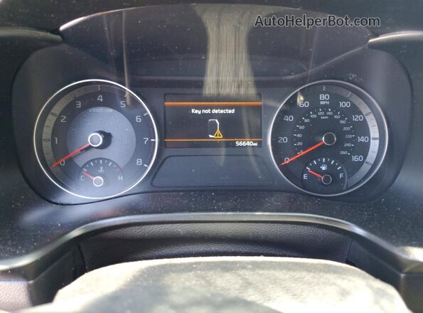 3KPF54AD1PE526658 2023 KIA FORTE Gray Вид щитка приладів