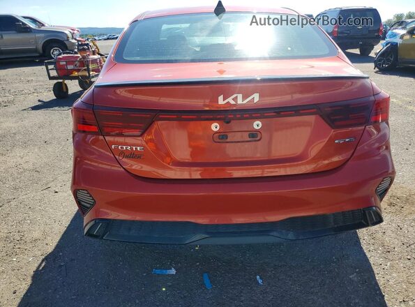 3KPF54AD1PE560034 2023 KIA FORTE Burgundy Rear view