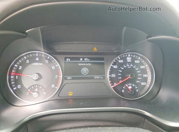 3KPF54AD1PE564245 2023 KIA FORTE White Instrument cluster view