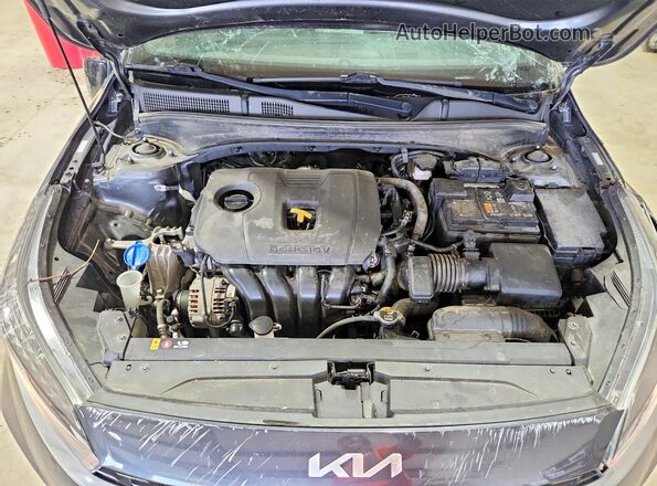 3KPF54AD1PE616702 2023 KIA FORTE Charcoal უკანა სალონის ხედი