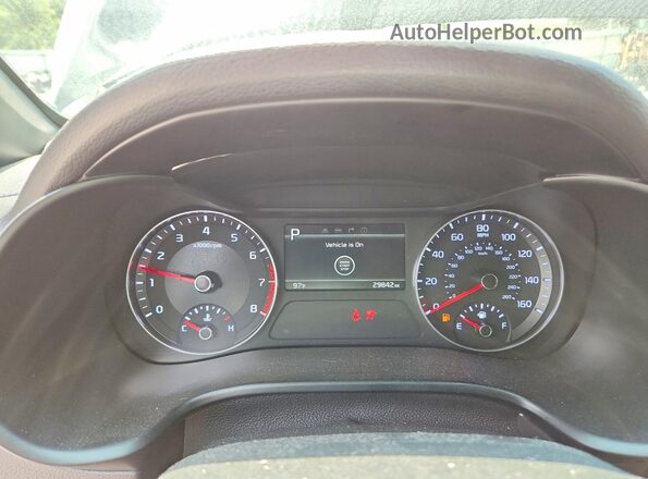 3KPF54AD1RE700733 2024 KIA FORTE Black Սարքավորումների վահանակի տեսք