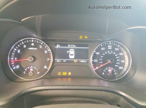 3KPF54AD1RE826283 2024 KIA FORTE Gray Widok zestawu wskaźników