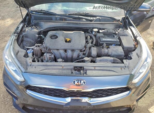 3KPF54AD2KE122809 2019 KIA FORTE Gray Vista interior trasera