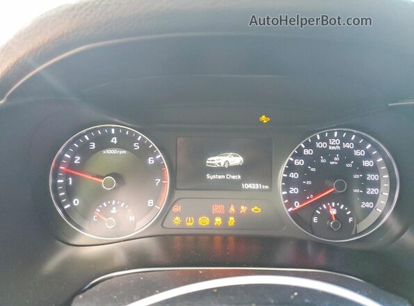 3KPF54AD2KE122809 2019 KIA FORTE Gray Vista del cuadro de instrumentos