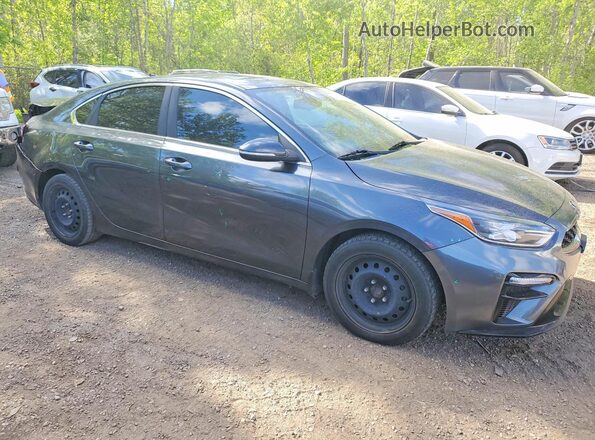 3KPF54AD2KE122809 2019 KIA FORTE Gray Delantero derecho