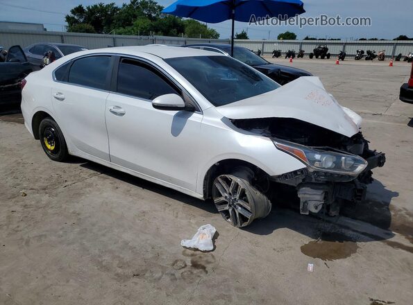 3KPF54AD2KE127038 2019 KIA FORTE White Przód prawy