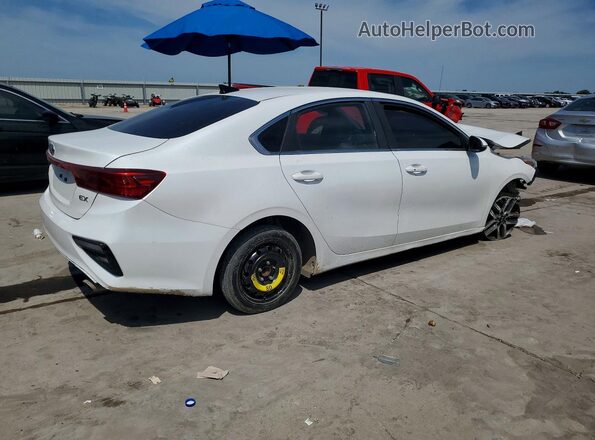 3KPF54AD2KE127038 2019 KIA FORTE White Tył prawy