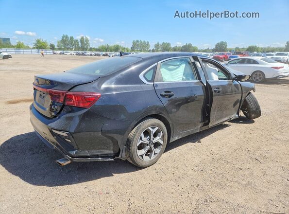 3KPF54AD2LE208607 2020 KIA FORTE Black უკანა მარჯვენა